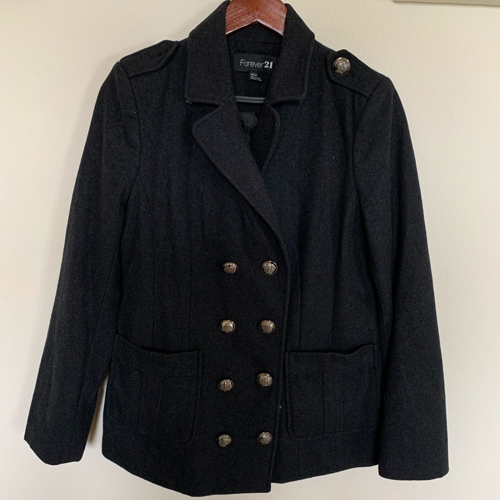 Wool Jacket/ Pea Coat - image 3
